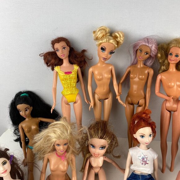 Barbie & Misc Dolls Kids Pretend Play Various Different Dolls Lot 2 - Picture 2 of 13